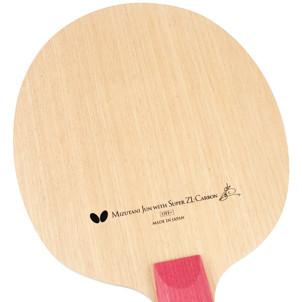 Mizutani Jun Super ZLC Blade: Blade Face